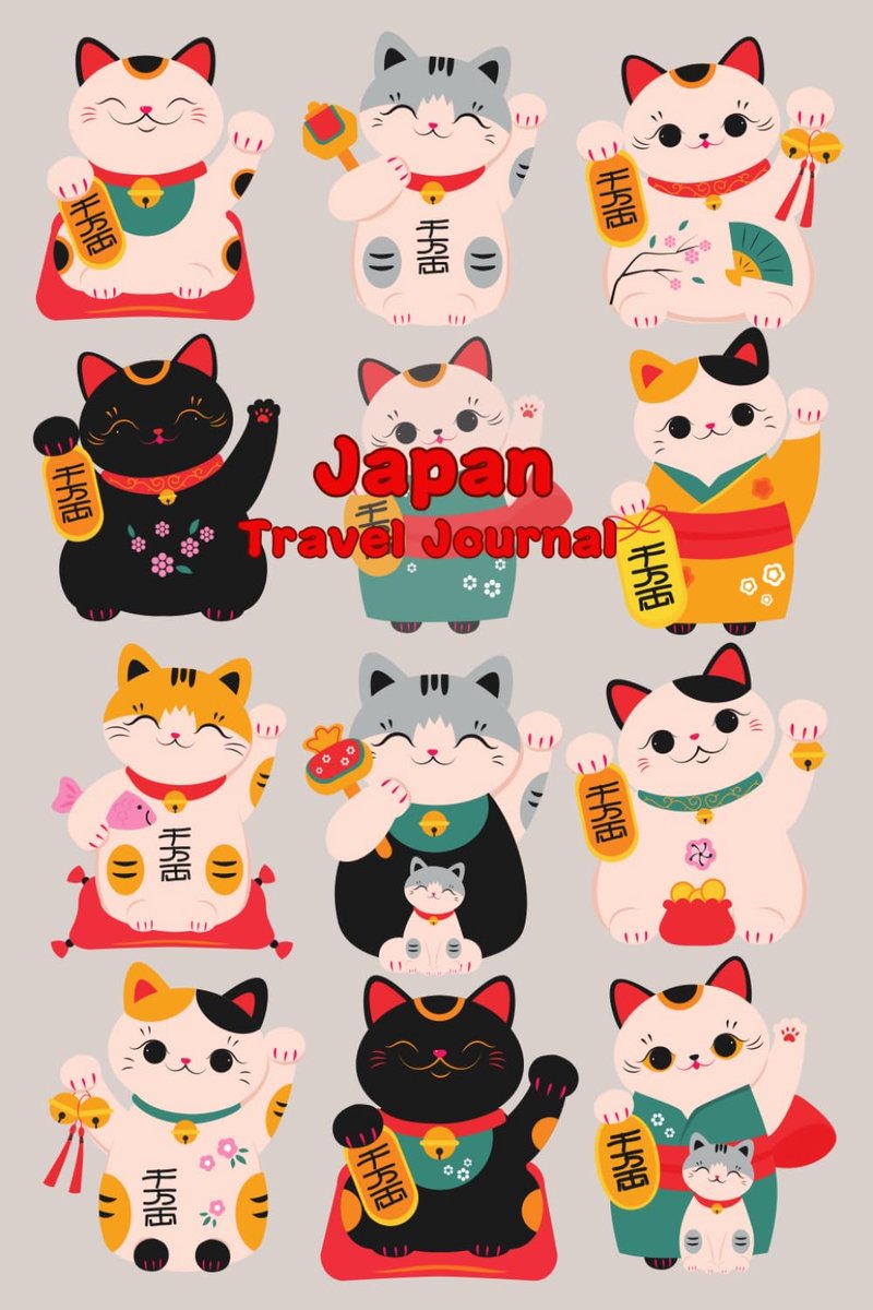 Japan Travel Journal (Maneki-Neko Edition): An Ideal Notebook for both Kids and Adults on the go, perfect for Writing - ShopVlot