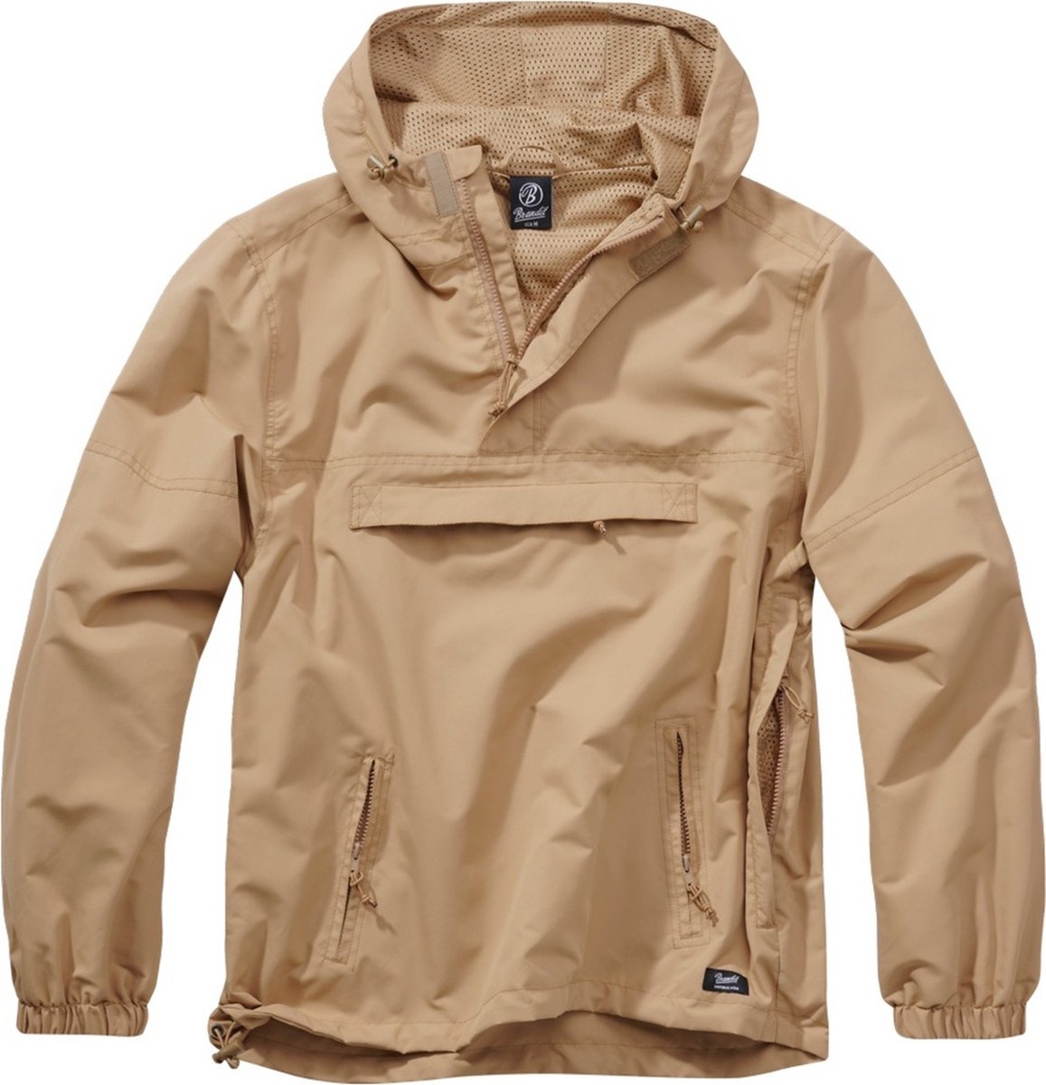 Brandit - Summer Pullover Jas - L - Beige