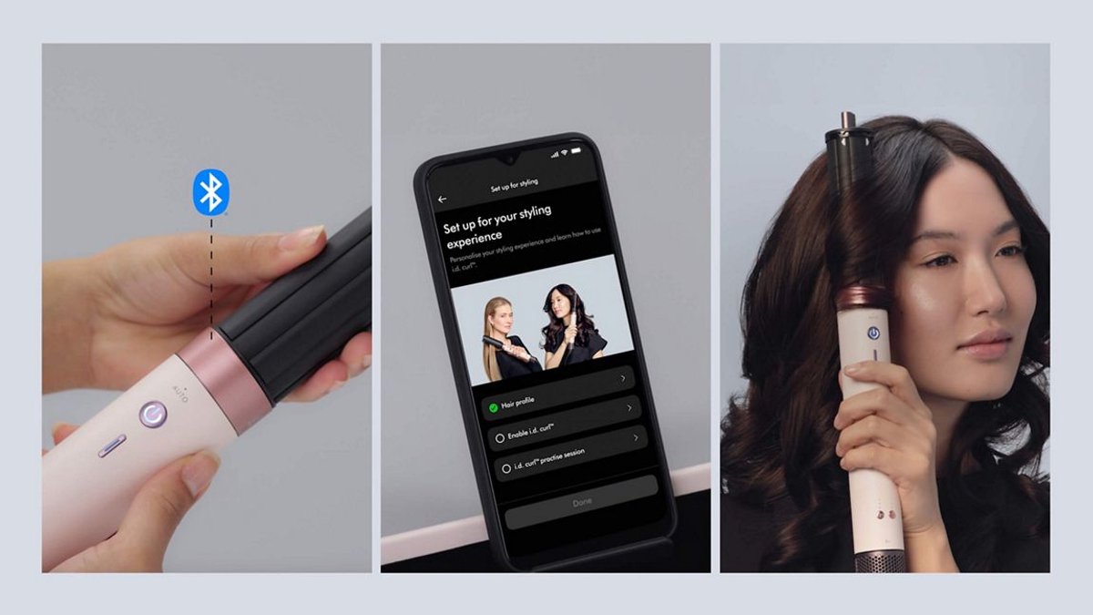 Dyson Airwrap Co-anda2x Straight+Wavy - Multistyler - Föhnborstel - Krulborstel - Red Velvet/Goud thumbnail 2