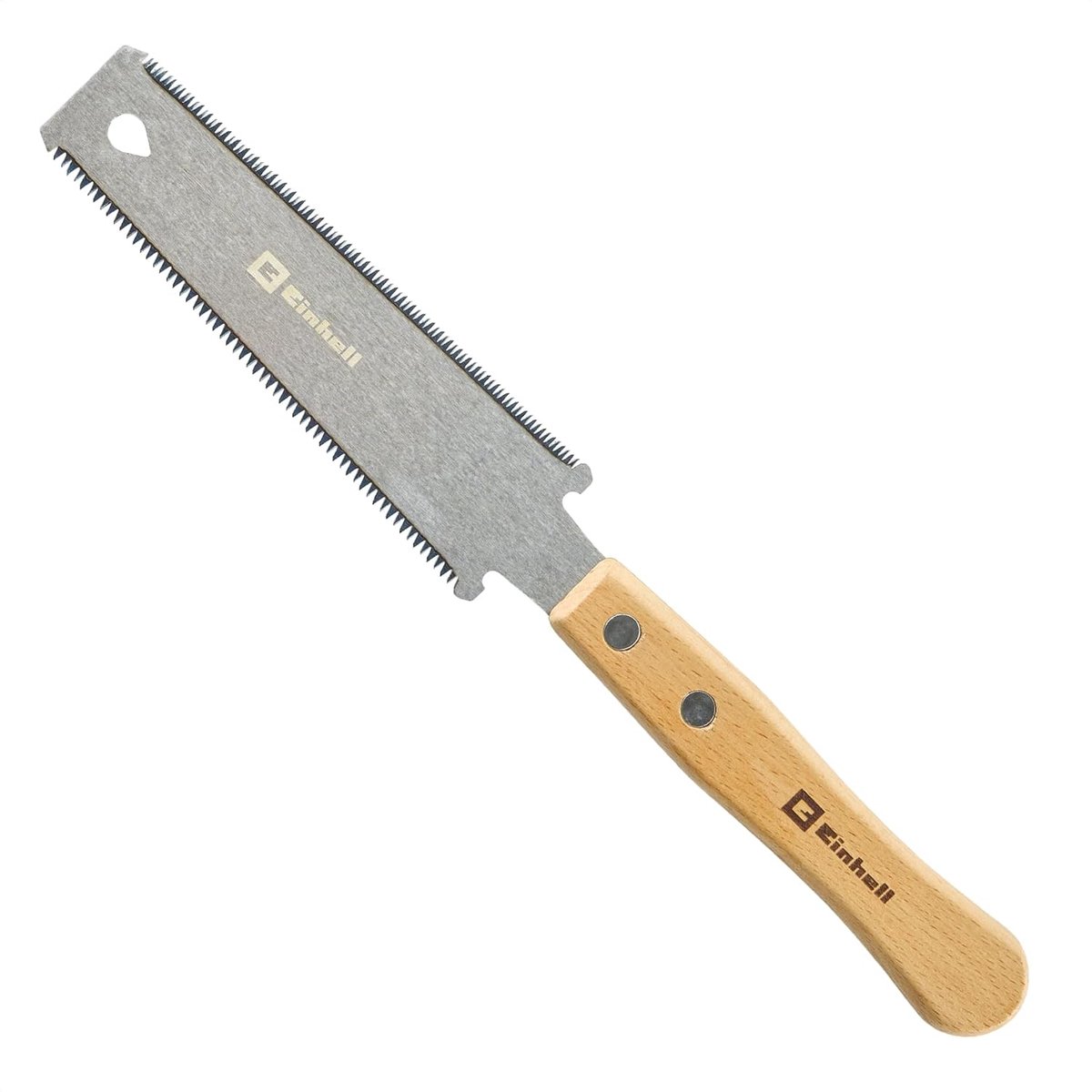 Einhell Mini Japanse Zaag RYOBA (320 mm, trekzaag, SK5 koolstofstaal, 0,5 mm zaagblad, langs- en dwarszagen, 11/17 tanden per inch, handvat van zelkovahout)