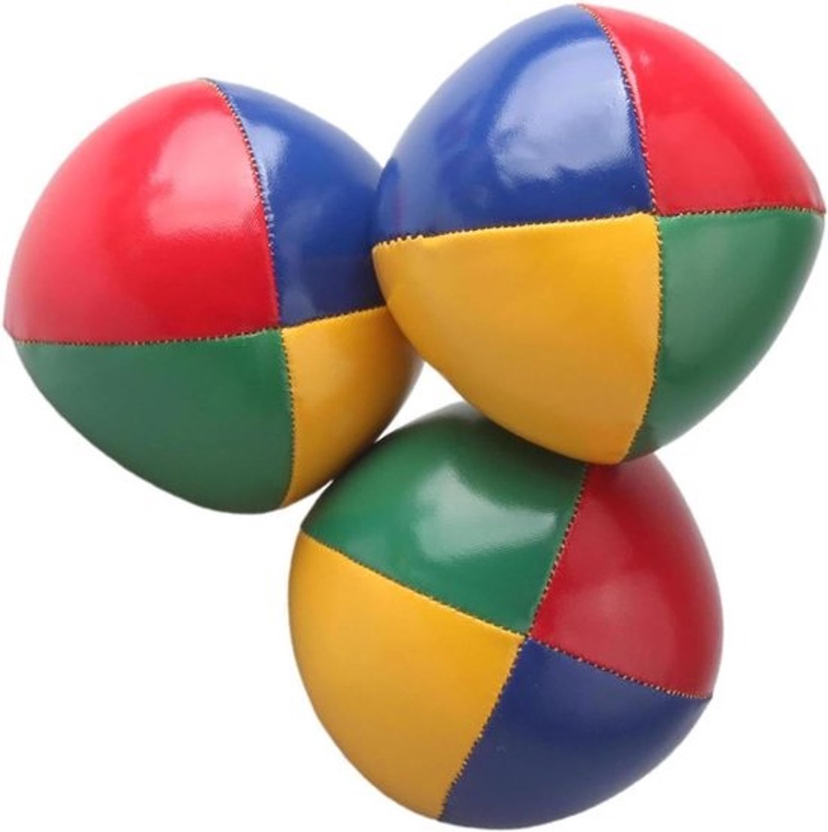 Jongleerballenset - Oefenballen voor trucs - Voor sporttraining - Zacht PU-materiaal - 63 mm diameter - Meerdere kleuren