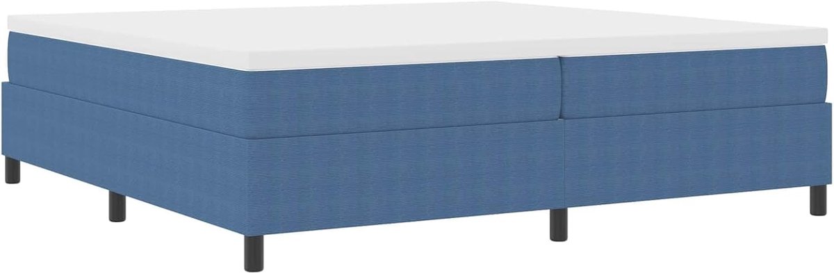 Blauw, 200 x 200 cm, corduroy