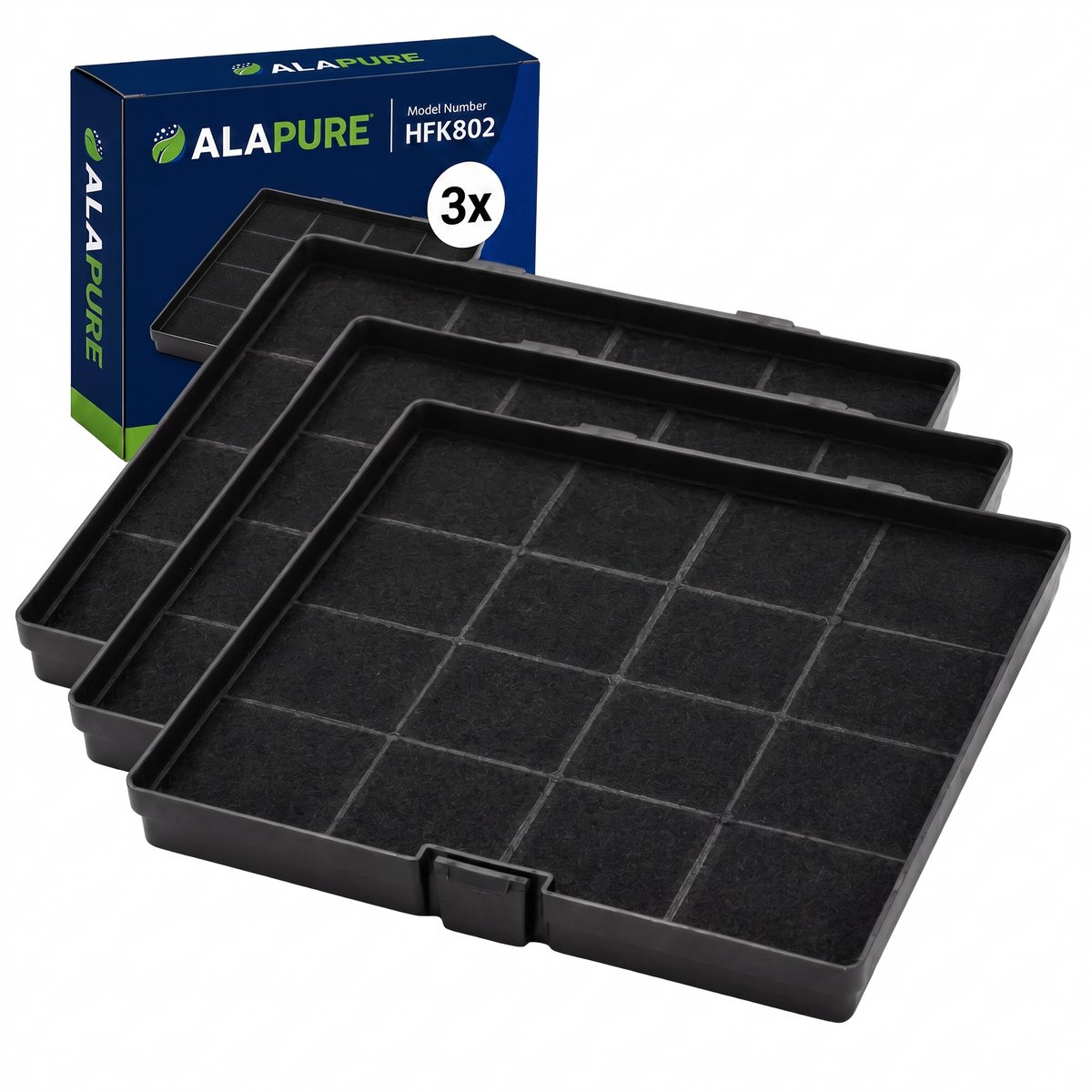 3x Koolstoffilter voor Electrolux 9029793693