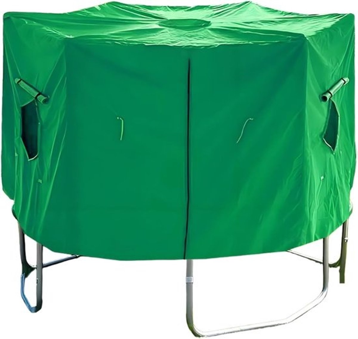 Trampolinenet - Veiligheidshek - Voor buitenspelen - Waterdicht en weerbestendig - 26x20x9 cm - Blauw