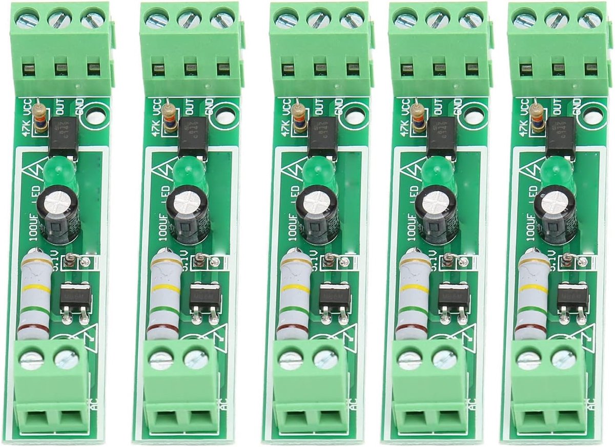 Optocoupler Module 1 Kanaal - 220V AC Groen - 5 Stuks - Geschikt voor PLC - ShopVlot