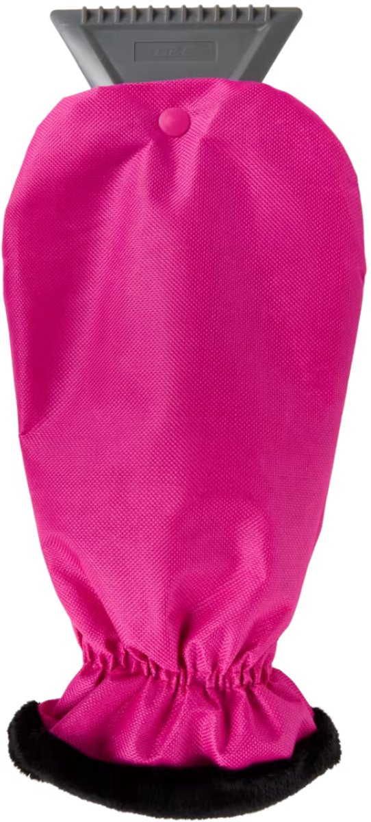 C&C ijskrabber met Handschoen - Roze