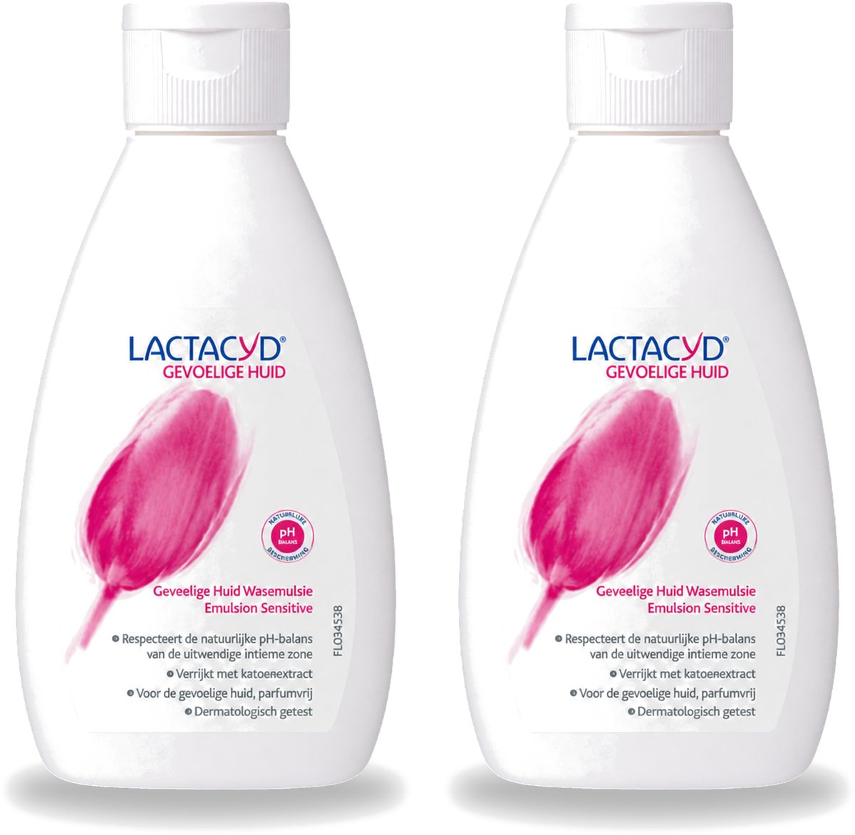 2 x Lactacyd – Sensitive – Extra Mild – 200 ml - Voordeelverpakking - 2 stuks