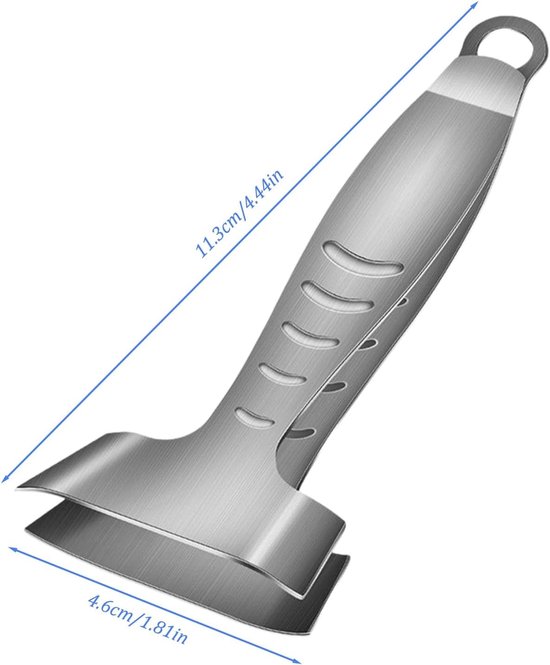 Roestvrijstalen Vis Tang voor Precisie, 4.5 x 11.3 cm - Professionele Haringbeen Pincet voor Keuken, Ideaal voor Haar en Bot Verwijdering, Duurzaam en Robuust — afbeelding 5