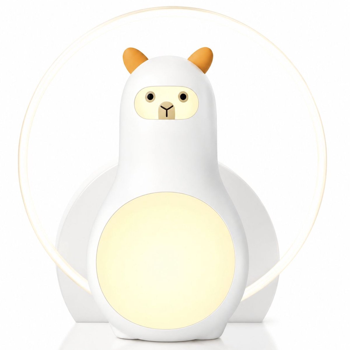 VHV - White noise machine - White noise Baby & Volwassenen - Witte ruis machine - White Noise - Alpaca Witte Ruis Apparaat - Slaaptrainer - Met Nachtlampje en Timer & Huilsensor- Slaaphulp - 24 Rustgevende Geluiden
