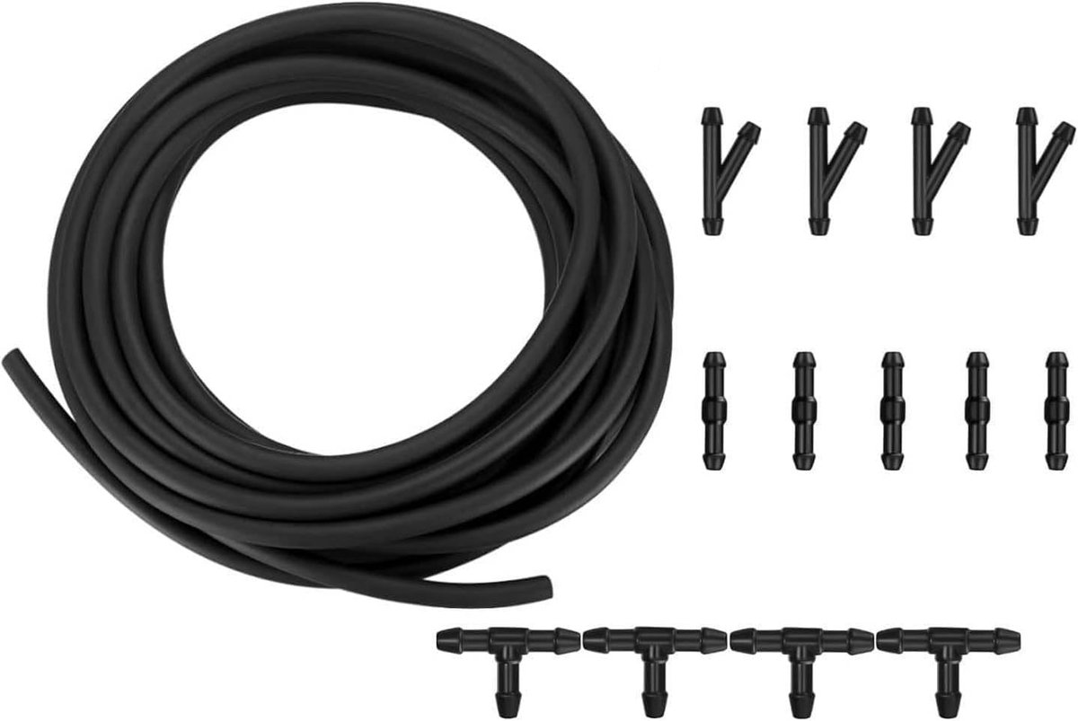 Windscreen washer repair kit - universeel spuitslang - 3 meter - eenvoudig te installeren - ShopVlot