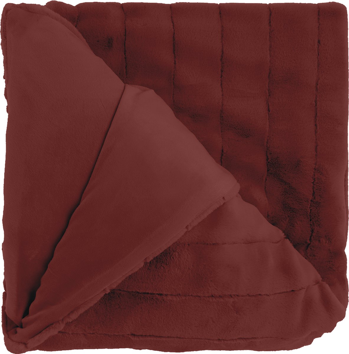 Unique Living Plaid Norah 150x200cm - Marsala Oranje