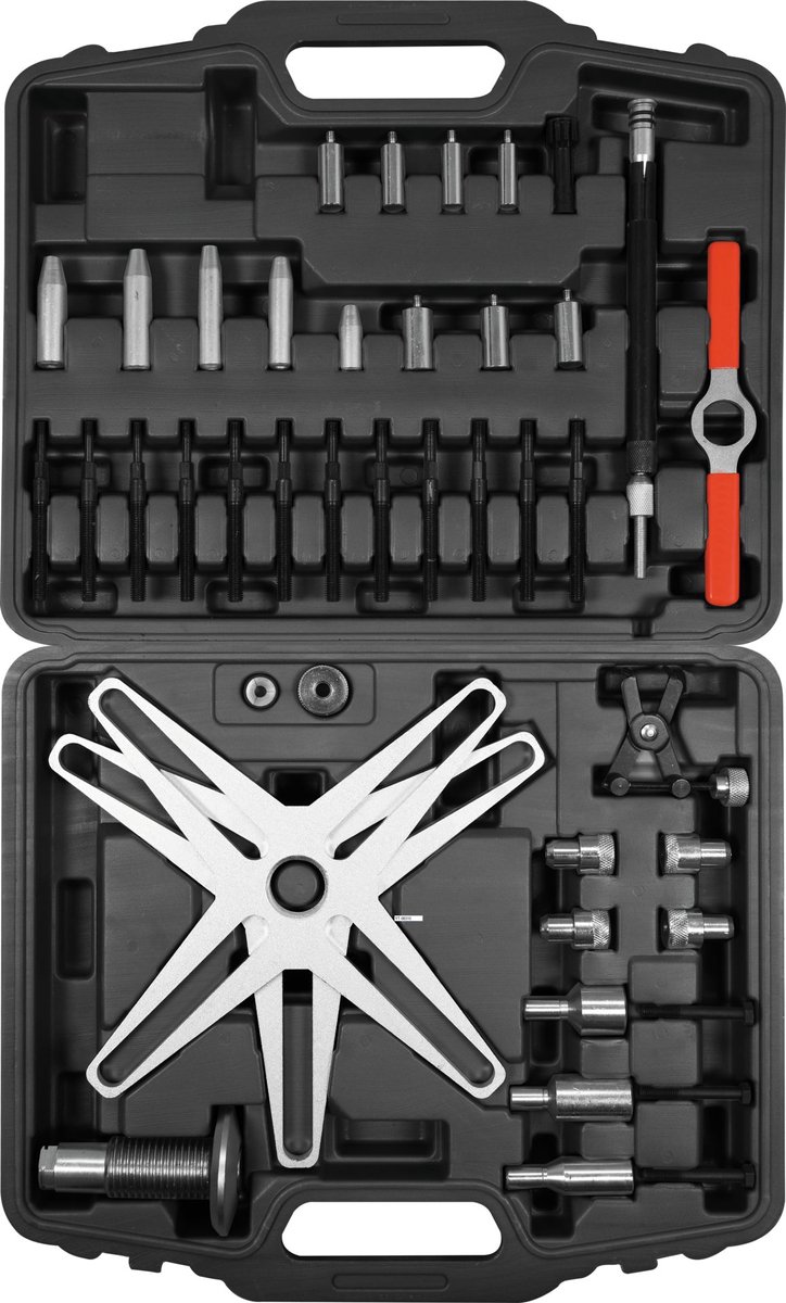 Universele SAC Koppeling Demontage & Montage Set - 3 & 4 Gats - Voor Self-Adjusting Clutches - In Koffer