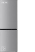 Inventum KV1840S No Frost energiezuinige koel-vriescombinatie - 184 cm hoog - 327 liter - Superkoelen - Supervriezen - Energielabel C - Vrijstaand - RVS look