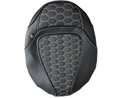 Zadelhoes , Piaggio Zip Duo RS Wit | Alcantara VDR Customs