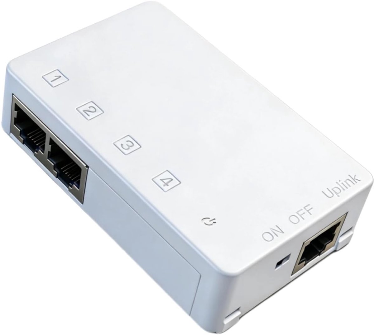 10Gtek PoE Extender, 1 in 2 out PoE Extender Support IEEE 802.3af/at with 10/100Mbps, Plug&Play - ShopVlot