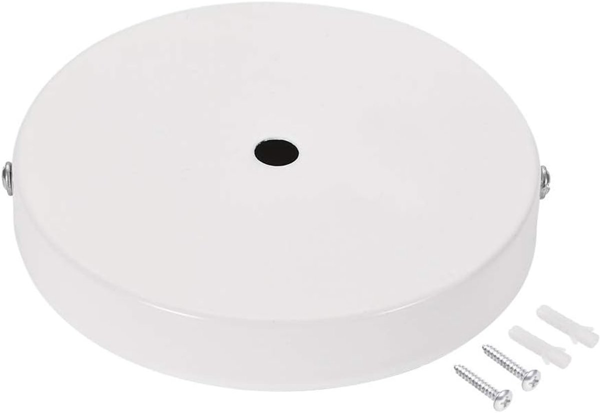 sourcing map Retro sky kit wall wall lamp artifact plate 120mm 4.7 inch white - ShopVlot