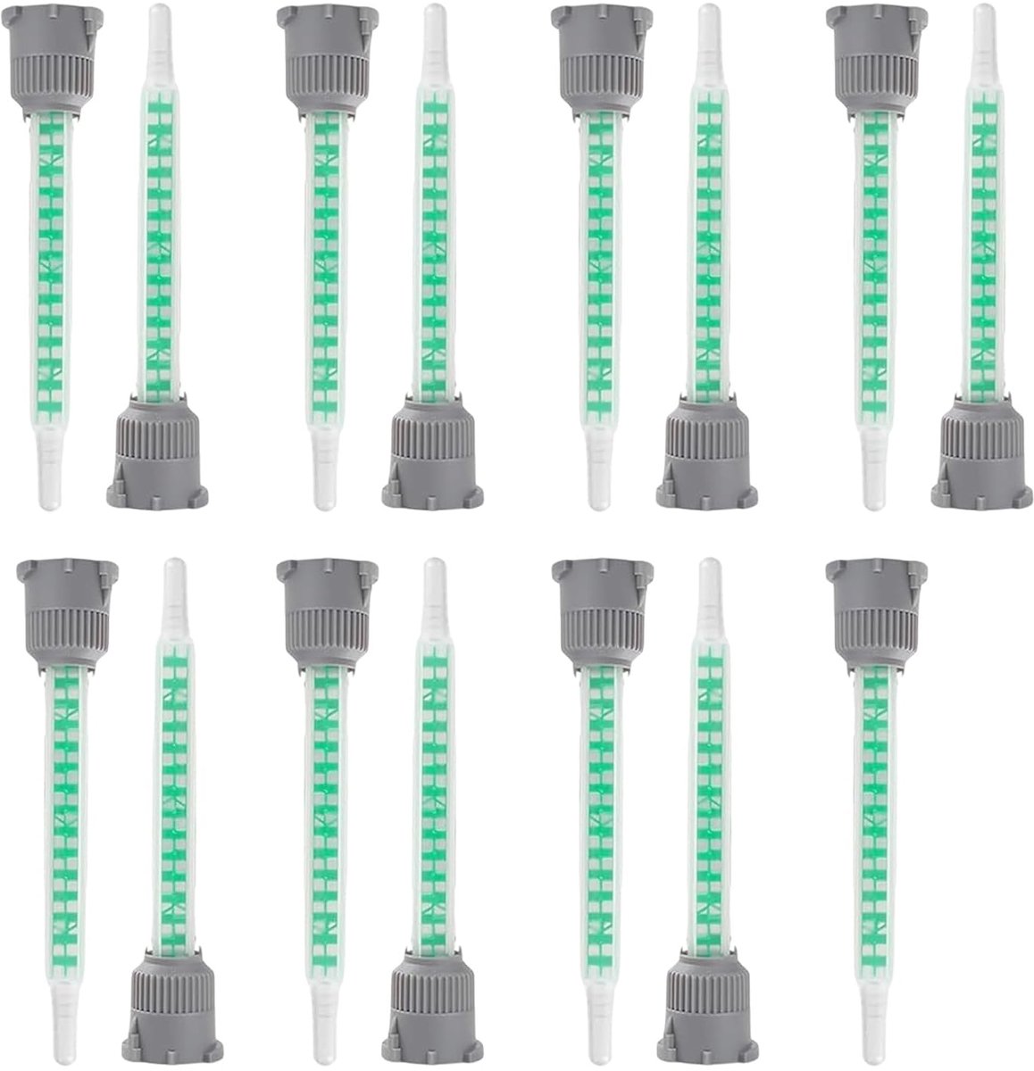 20pcs static mixing nozzles, injection mortar for plastic glue, two-component adhesive, 2K glue gun - ShopVlot