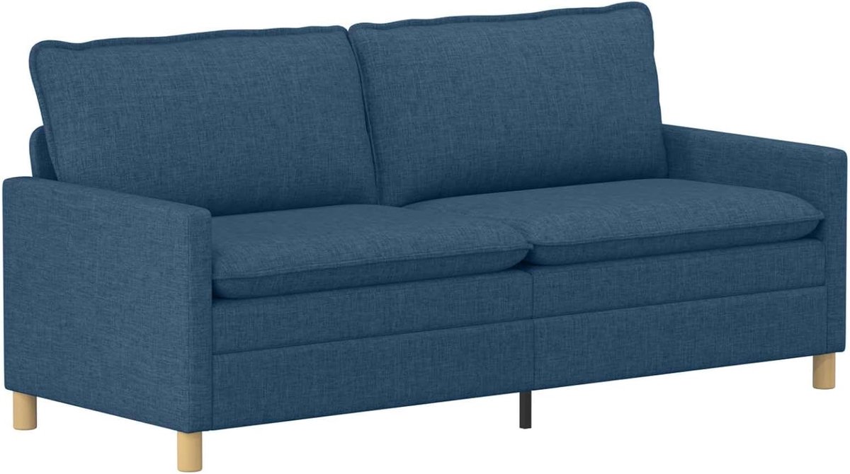 Bank van stof met metalen frame, 196 x 81 x 87,5 cm