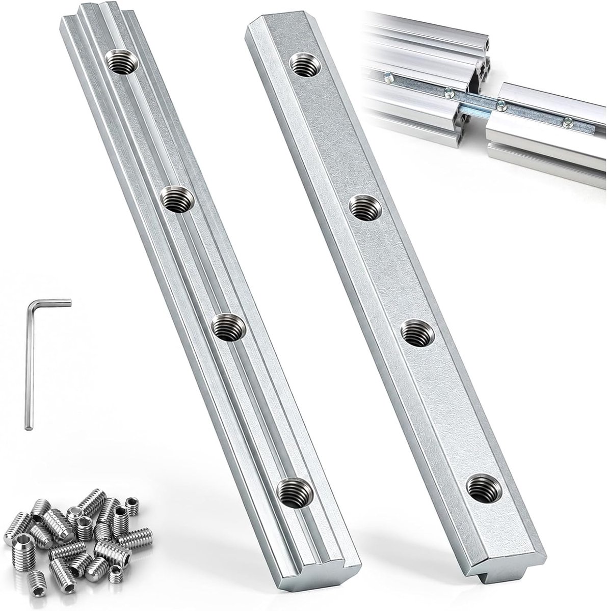 Spoorverbinders voor 4040 aluminium profiel profielconnector 4
