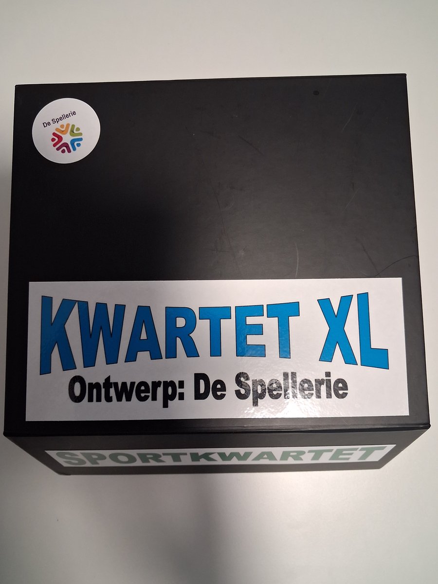 De Spellerie Sportkwartet XXL dementie spel reminiscentie geheugen dagbesteding