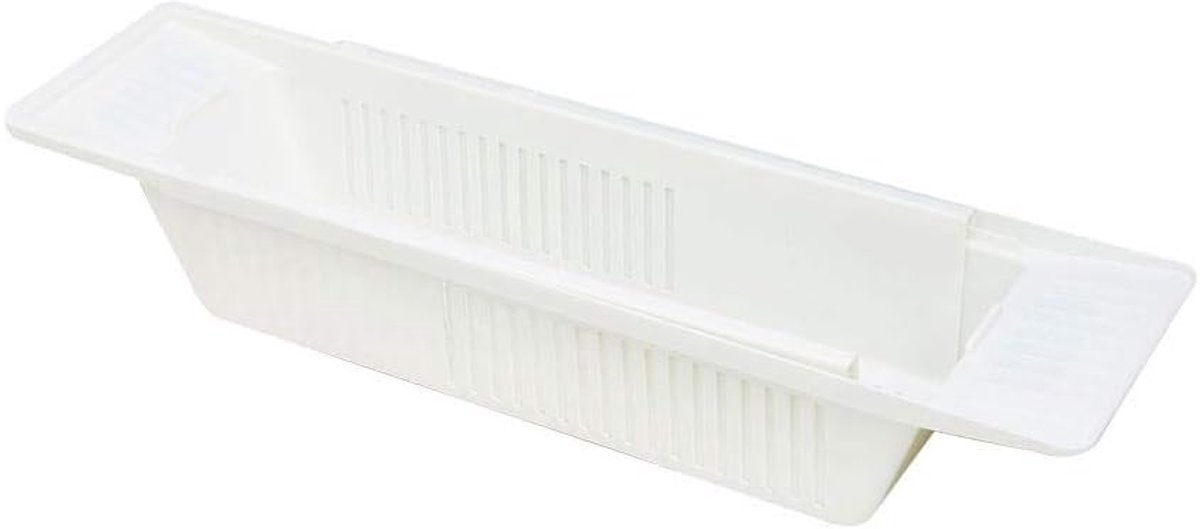 Baby Bath Tray - Extendable Over The Bathtub Caddy with Bath Toys, Bathroom Storage Bin Bathtub Shelf - ShopVlot
