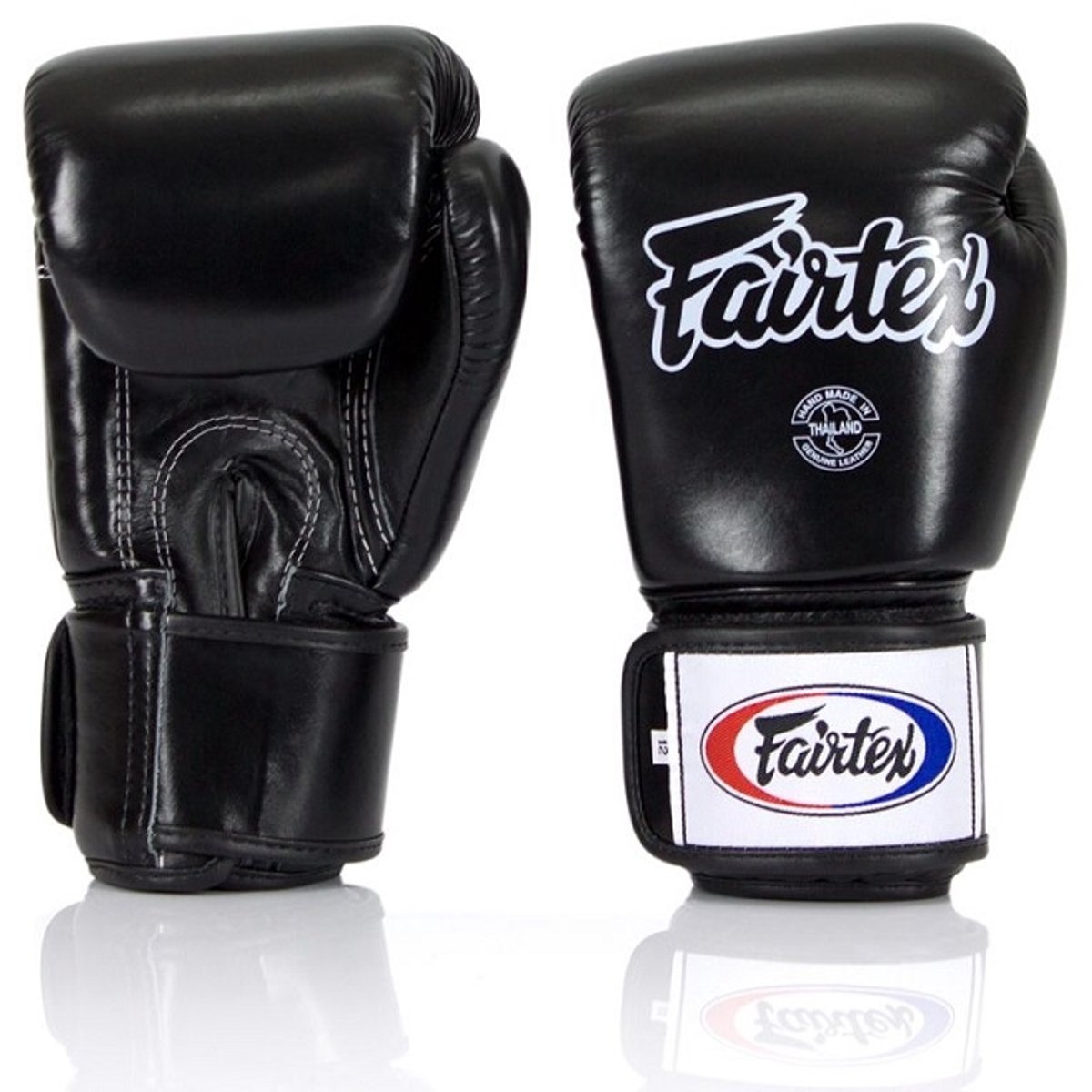 Fairtex Boxing Gloves Leather Black-18 OZ