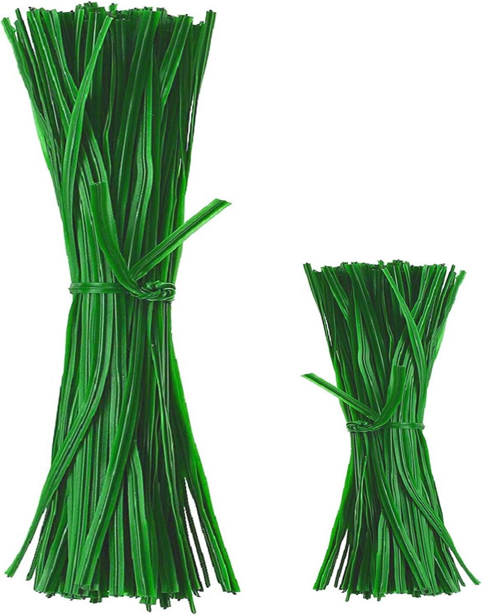 200 Stuks Verstelbare Tuinbinders, Sterke Multifunctionele Plantentouw voor Klimplanten en Tuinieren, Ideaal voor Plantbevestiging en Ondersteuning (30cm, 10cm)