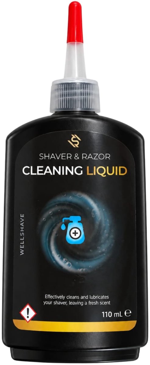 Wellshave Cleaning liquid Sentinel Pro - Reinigingsvloeistof Scheerapparaat Mannen - Trimmer - Elektrische scheerapparaat - 110ml