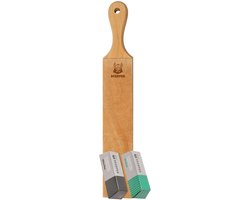 Skerper Stropping Paddle met 2 Stropping Compounds