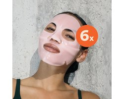 Gutfeeling PDRN Collageen Gezichtsmasker – Collagen Mask– 6 Stuks – Hydraterend masker met Q10 –…