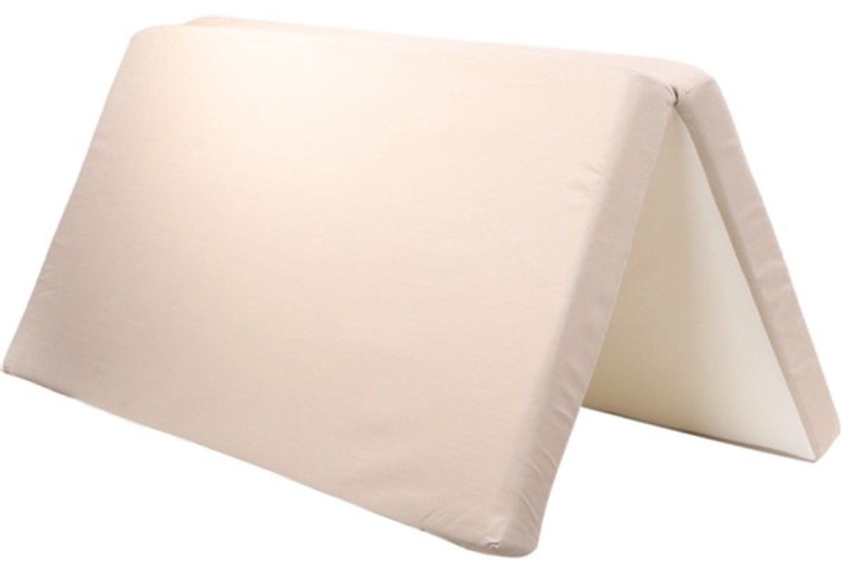 MamaLoes Luuk Beige Inklapbare Box + Opvouwbaar Matras in Tas thumbnail 6