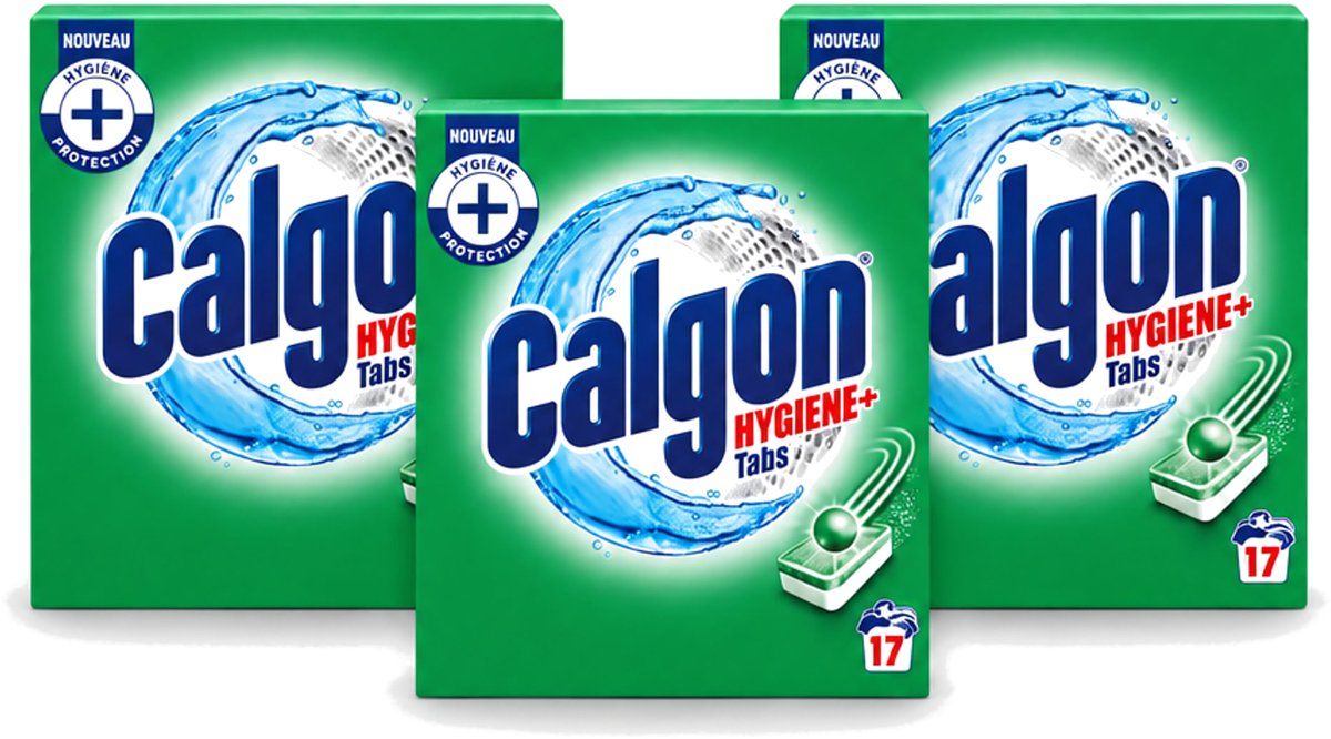 3 x Calgon - Ontkalkingsmiddel - 221 g - 17 Capsules - Voordeelverpakking - 3 stuks