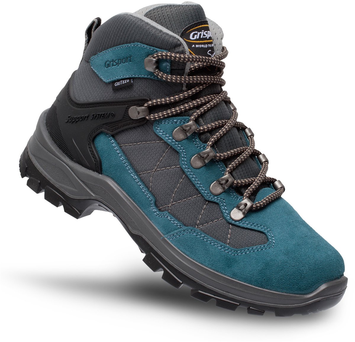 Grisport Scout Mid wandelschoenen uni Blauw