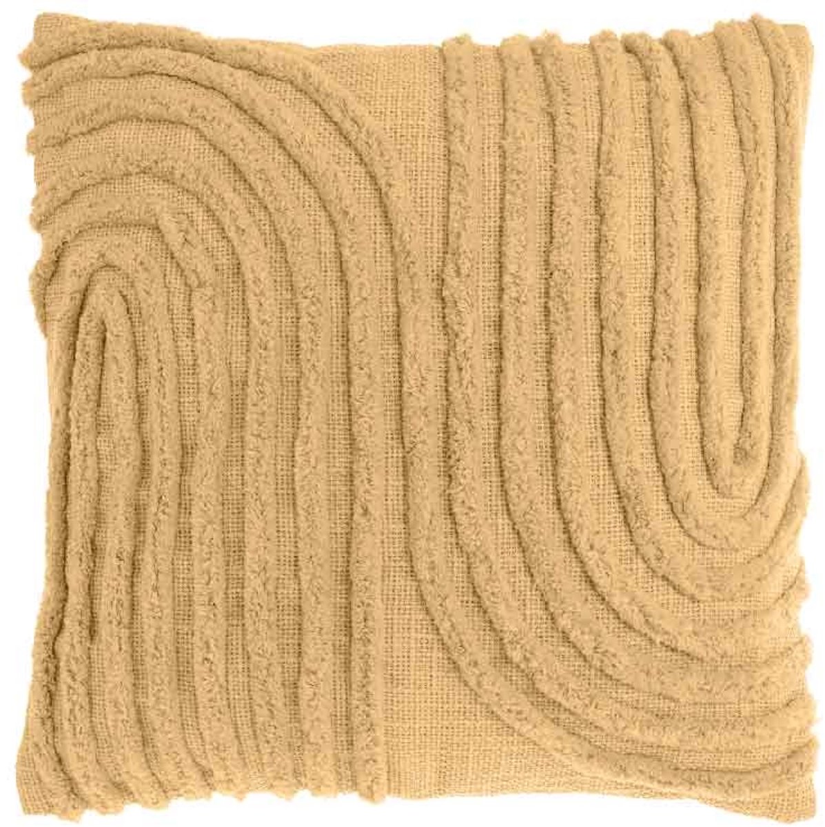 Unique Living Sierkussen Maeve Latte -45x45cm