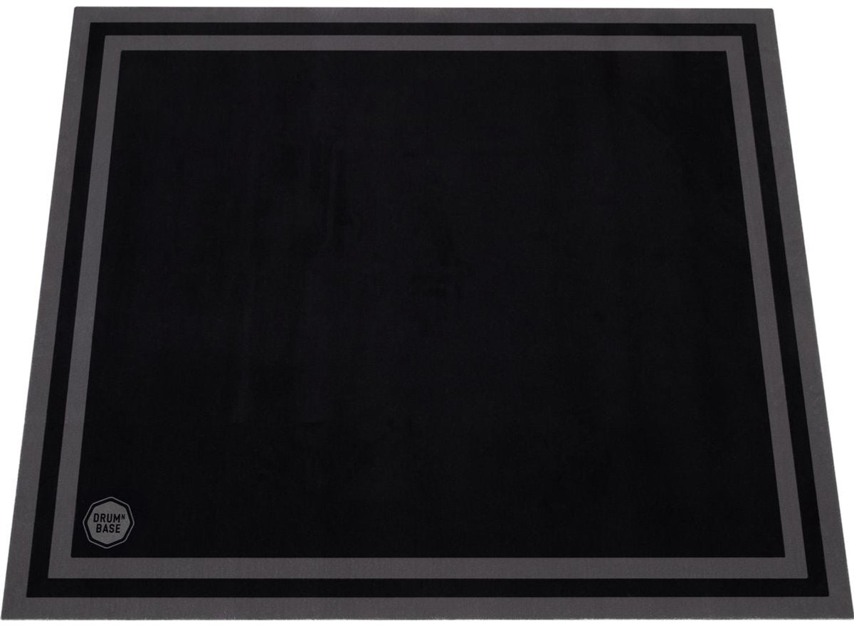 DRUMnBASE Sound STAGE 185×165cm podium zwart trillingsisolerend tapijt