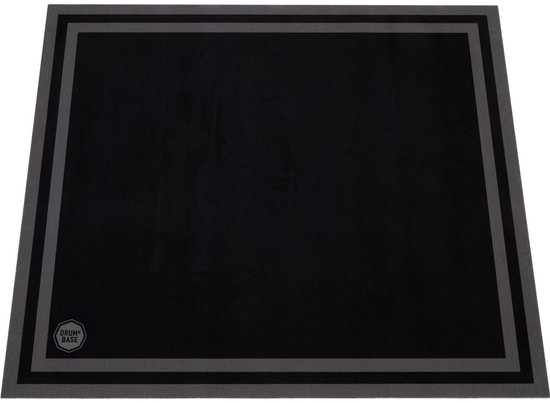 DRUMnBASE Sound Stage Black anti-vibratie drummat 185 x 165 cm