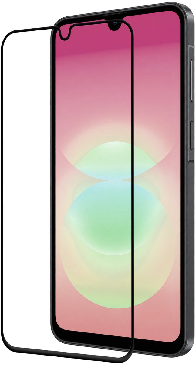Screenprotector - Geschikt voor Samsung Galaxy A18 - Full Cover - Beschermglas - Gehard Glas - Tempered Glass - Screen Protector
