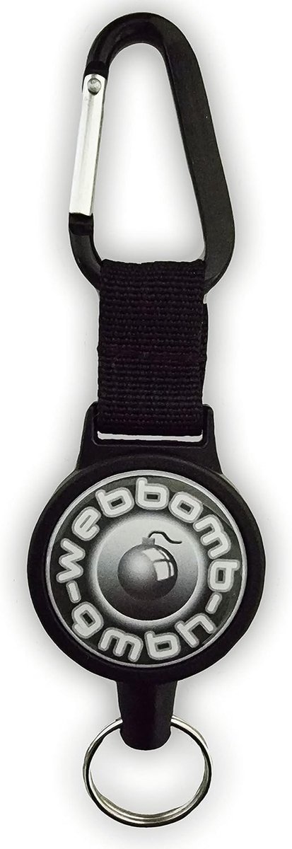 Keyring met stalen kabel 70 cm - JOJO met karabijnhaak - 10 mooie motieven - Ideaal voor sleutels en ID-kaarten - ShopVlot