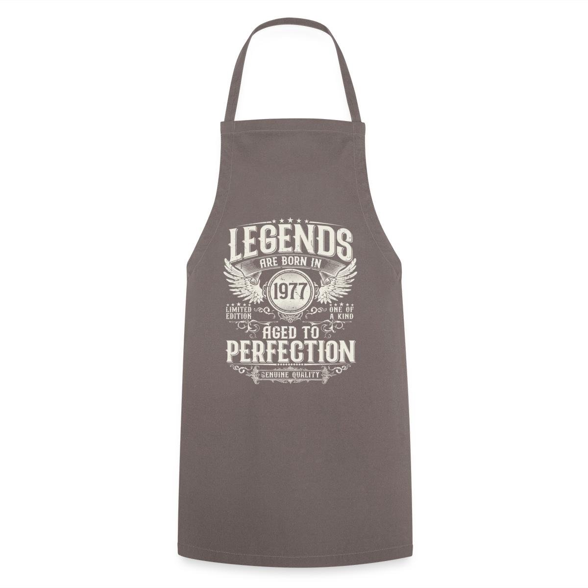 Legends Are Born In 1977 | Verjaardag Cadeau 50 Jaar Keukenschort