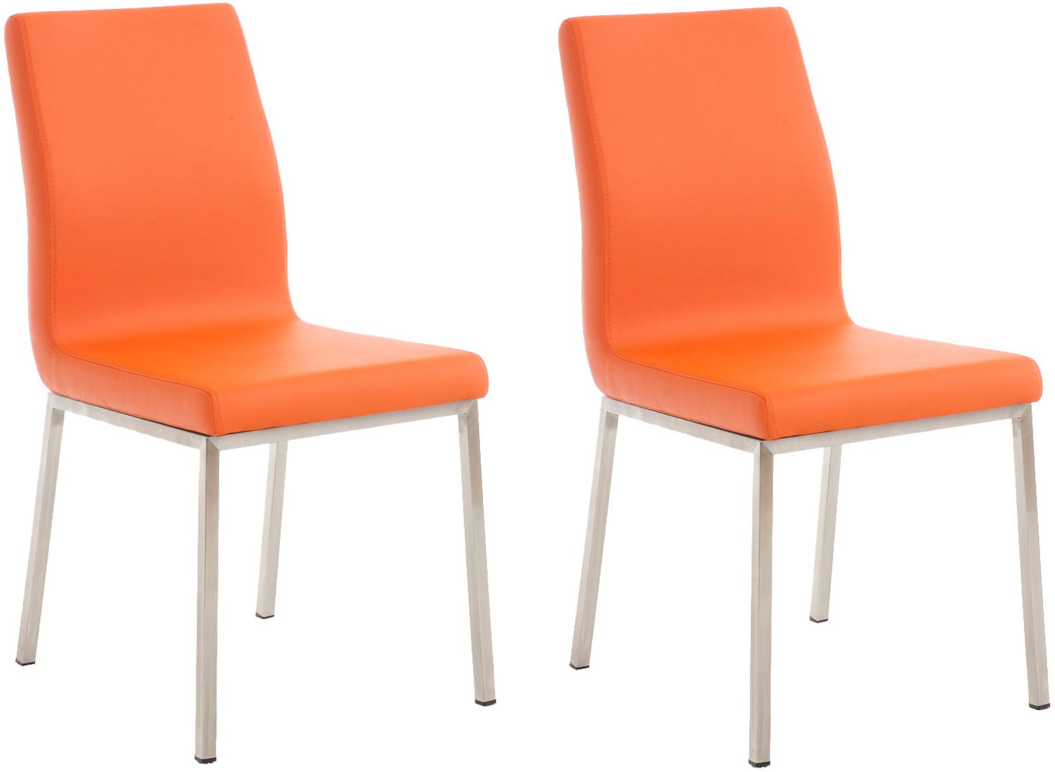 Eetkamerstoelen - Set van 2 - Oranje