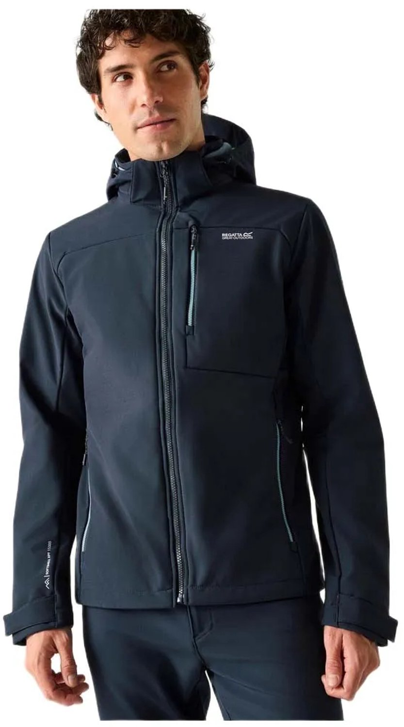 Regatta Hewitts Softshelljack Man Marineblauw