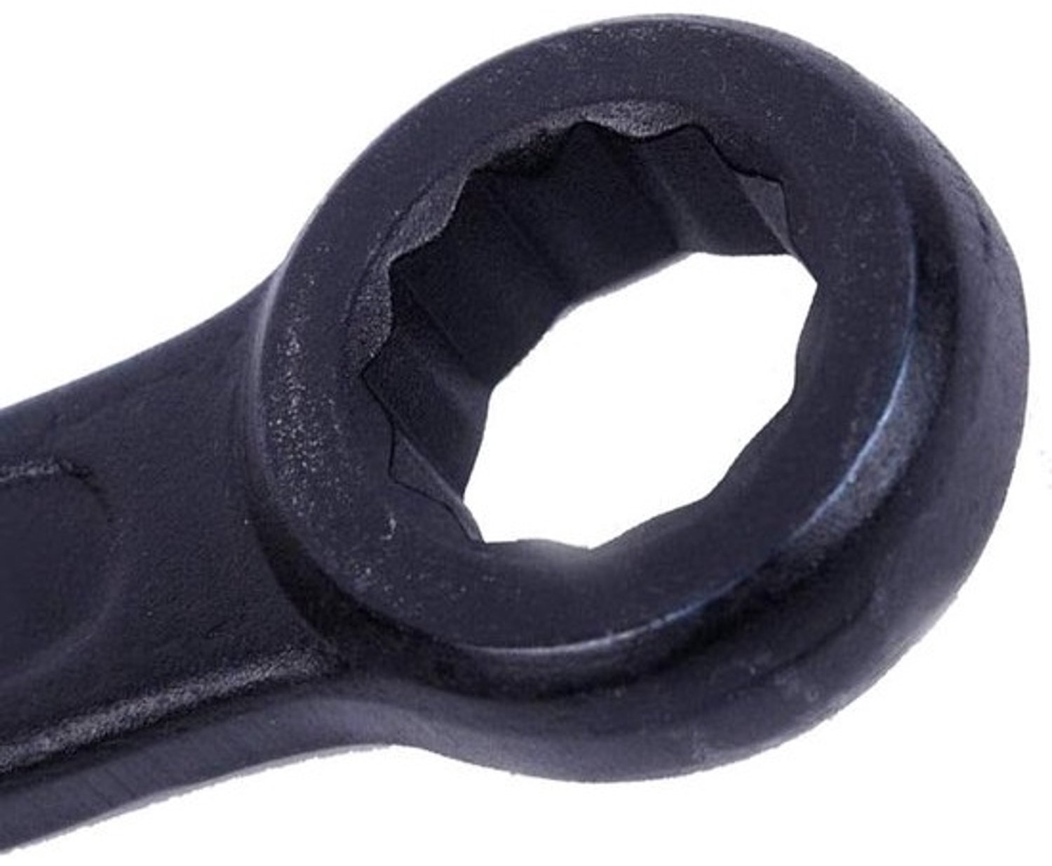 Ring-slogsleutel - Slagringsleutel - Voor industrieel gebruik - Roestbestendige afwerking - 50 mm - Zwart