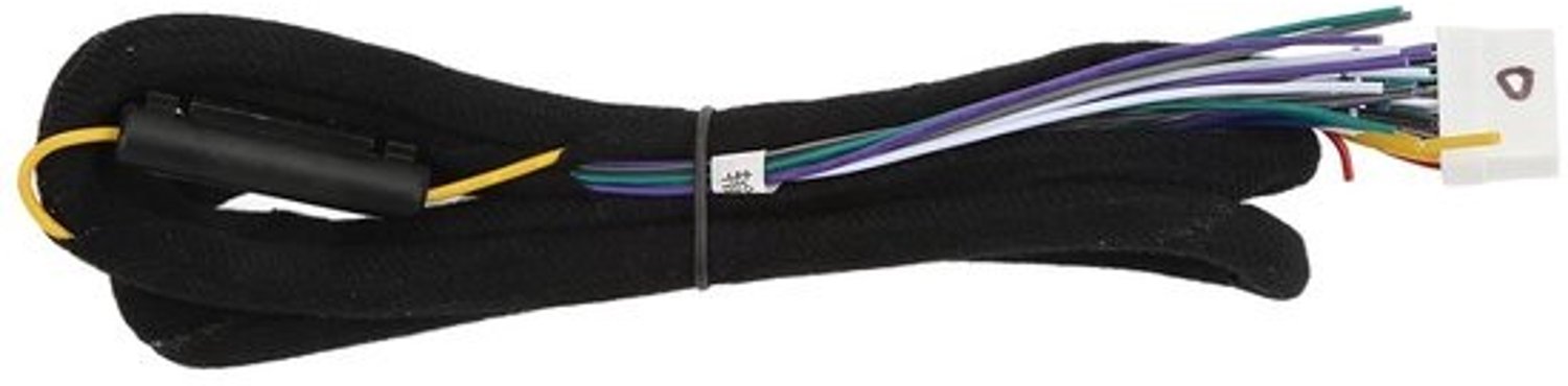 DSP-versterkerkabelboom - Universele stekker - Voor verbeterd auto-audio - Stabiele gegevensoverdracht - 12 V 15 A - Zwart