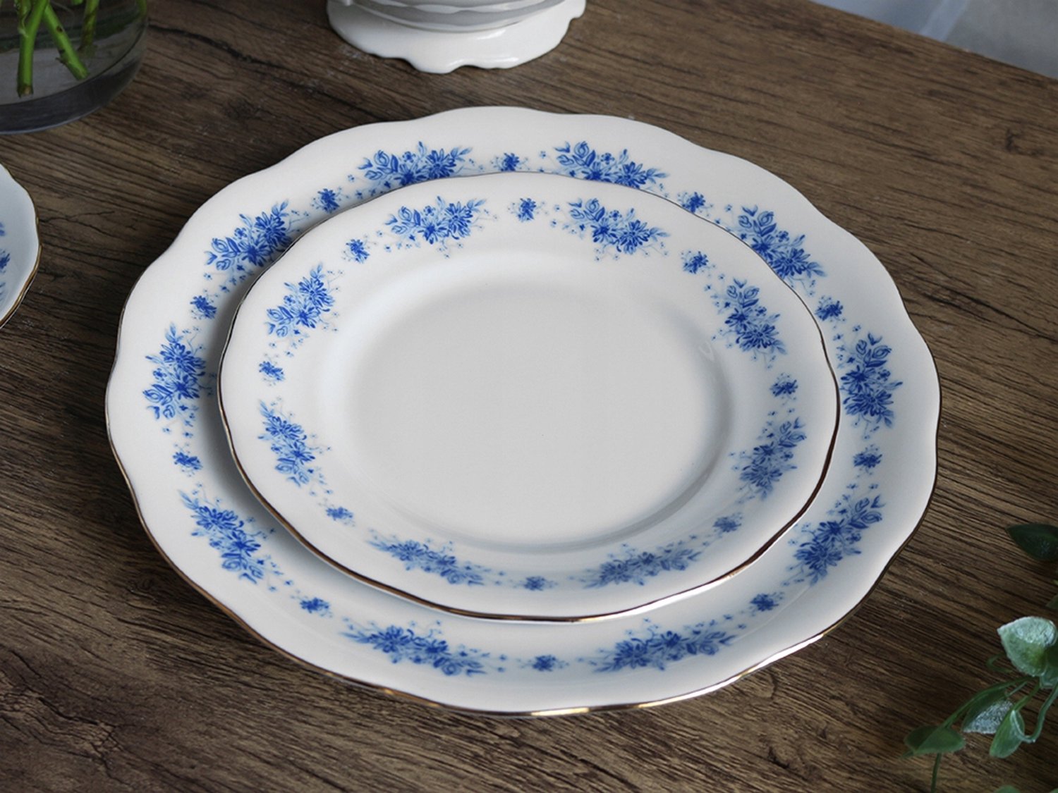Ćmielów Alaska Hellen Dessertbord 19 cm - Elegante Porselein