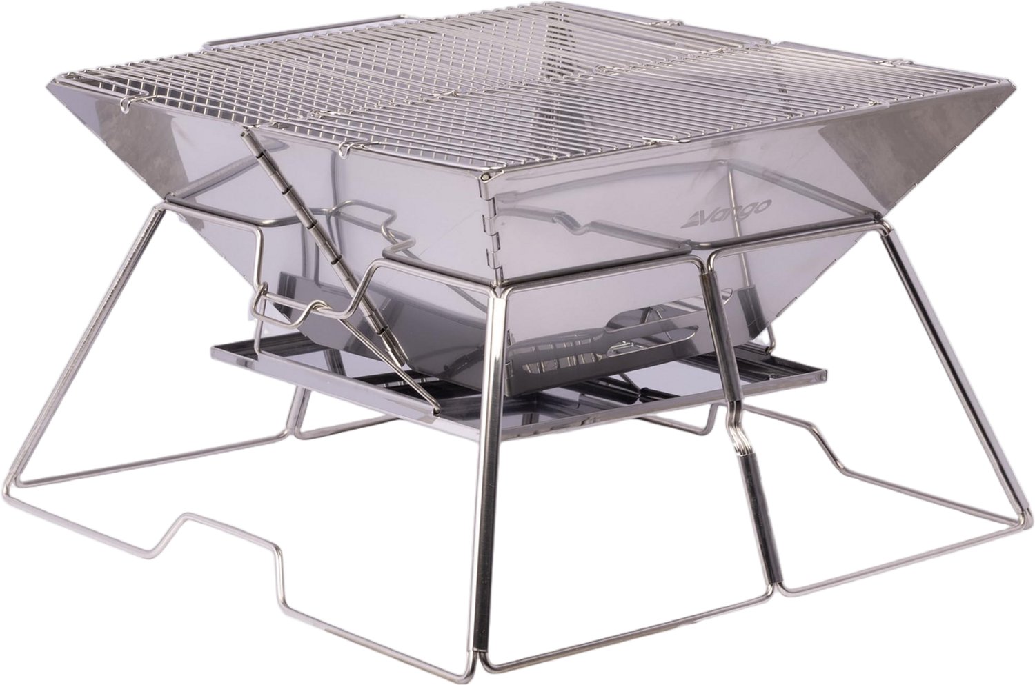 Vango Ranger Draagbare Houtskool BBQ - Compacte Stalen Barbecue