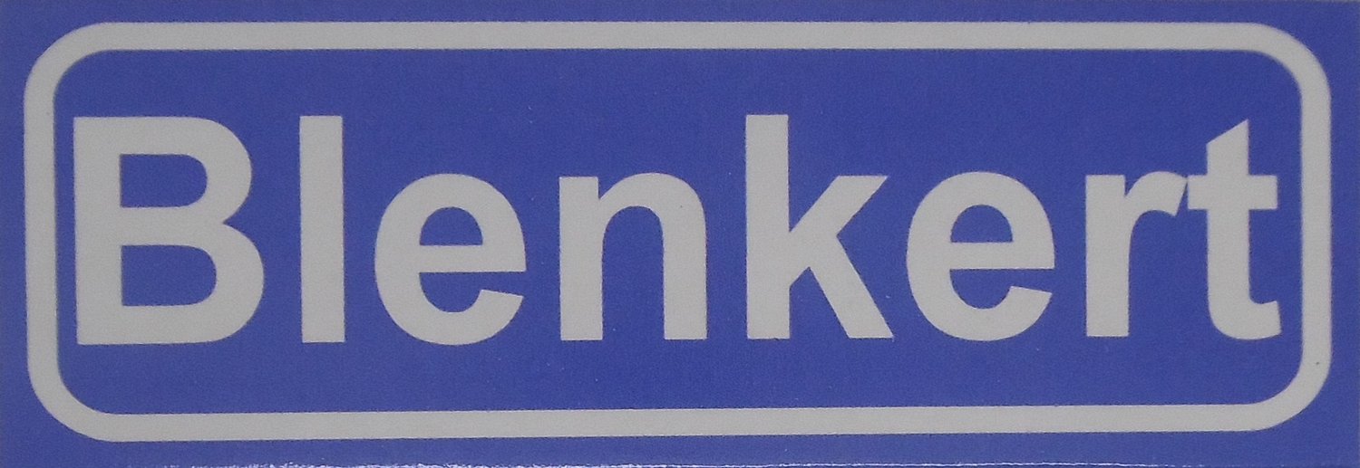 Souv© - koelkast magneet - plaatsnaam bord - kombord - souvenir - koelkastmagneetje - relatiegeschenk Blenkert