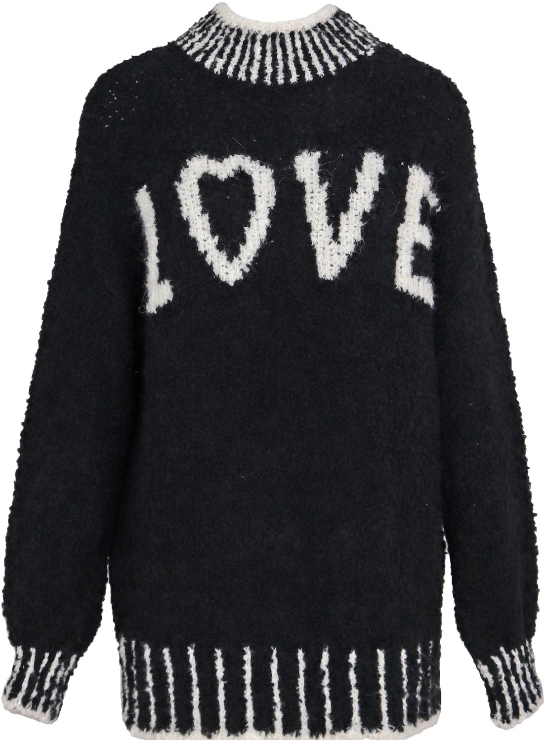 Frogbox - wollen love trui - maat 36/38