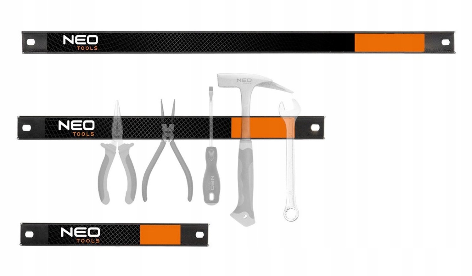 3x Magnetische Gereedschapslijsten Set - Organizer & Houder