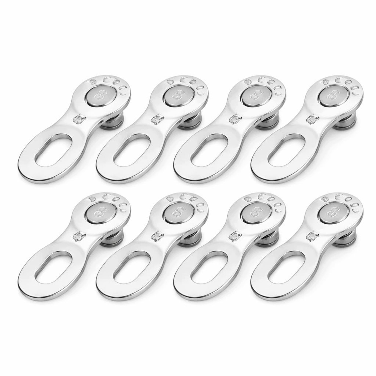 Fietsketting Schakel 4 Stuks Zilver Quick-Link