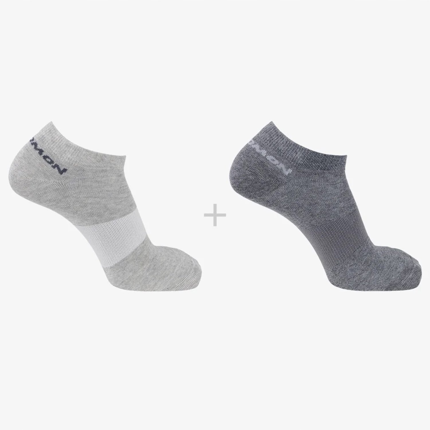 Salomon Festival Sokken 2-Pack Discreet & Comfortabel Grijs